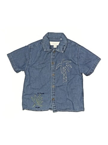 Zara Short Sleeve Button-Down Shirt (view 1)