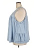 Time and Tru Blue Sleeveless Blouse Size 20 - photo 5