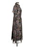 Unbranded 100% Polyester Paisley Black Casual Dress Size 8 - photo 4