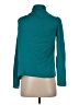 Intermix Teal Long Sleeve Silk Top Size 0 - photo 2