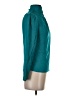 Intermix Teal Long Sleeve Silk Top Size 0 - photo 4