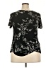 Taohuadao Black Short Sleeve Blouse Size XL - photo 2