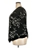 Taohuadao Black Short Sleeve Blouse Size XL - photo 5