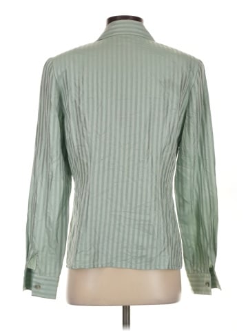 Carlisle Long Sleeve Silk Top (view 2)