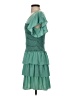BCBGMAXAZRIA Green Cocktail Dress Size S - photo 5