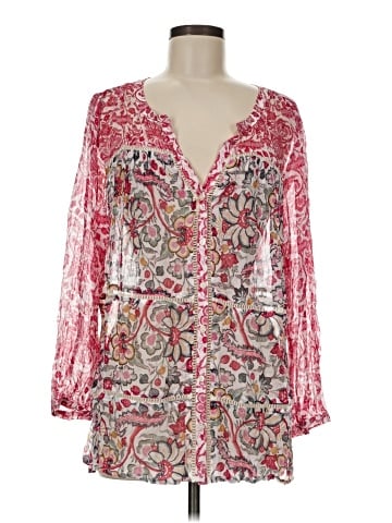 Lucky Brand Long Sleeve Blouse (view 1)