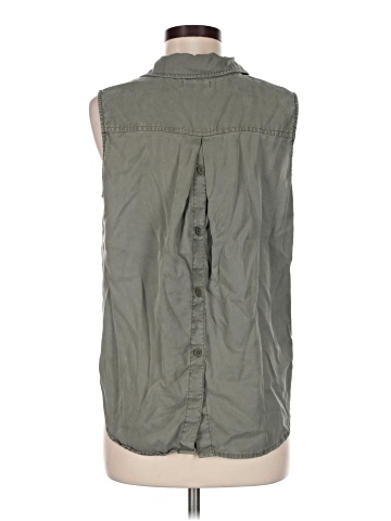 NYDJ Sleeveless Button-Down Shirt (view 2)