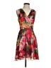 JACK 100% Polyester Floral Pink Cocktail Dress Size 0 - photo 1
