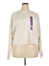 Express Ivory Long Sleeve T-Shirt Size XXL - photo 1