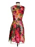 JACK 100% Polyester Floral Pink Cocktail Dress Size 0 - photo 2