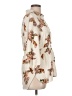 Sara Michelle 100% Polyester Floral Ivory 3/4 Sleeve Blouse Size L - photo 4