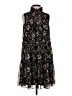 Taylor 100% Polyester Black Casual Dress Size S - photo 1