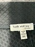 Faith and Joy Chevron-herringbone Black Formal Skirt Size XL - photo 4