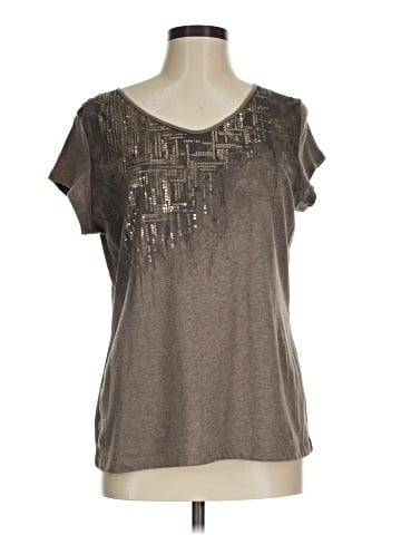 Liz Claiborne Short Sleeve Top (view 1)
