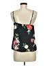 Old Navy 100% Polyester Black Sleeveless Blouse Size M - photo 2