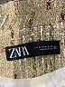 Zara Tweed Brown Blazer Size XS - photo 6