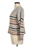 Shein 100% Acrylic Stripes Gray Pullover Sweater Size 6 - photo 5