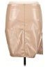Assorted Brands 100% Polyester Solid Tan Faux Leather Skirt Size XL - photo 2