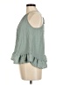 Shein 100% Polyester Green Sleeveless Blouse Size 6 - photo 5