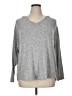 Cupio Gray Long Sleeve Top Size 1X - photo 1