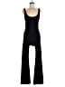 Love Tree Solid Black Jumpsuit Size M - photo 1