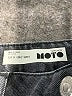Topshop Solid Black Denim Skirt Size 2 - photo 4