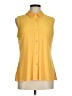 Tommy Hilfiger Yellow Sleeveless Blouse Size M - photo 1