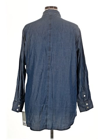 Go Silk 3/4 Sleeve Button-Down Shirt (view 2)