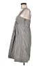 New Directions 100% Polyester Stripes Gray Casual Dress Size 6 - photo 5