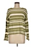 Be Cool Stripes Green Pullover Sweater Size M - photo 1