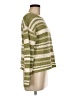 Be Cool Stripes Green Pullover Sweater Size M - photo 4