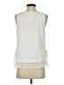 JOA 100% Polyester Ivory Sleeveless Blouse Size XS - photo 2