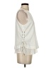 JOA 100% Polyester Ivory Sleeveless Blouse Size XS - photo 4
