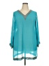 Roaman's 100% Polyester Teal Swimsuit Cover Up Size 18 (L) - photo 1