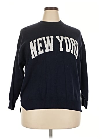 Orange Kiss Pullover Sweater (view 1)