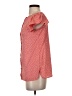 Ann Taylor LOFT 100% Polyester Red Short Sleeve Blouse Size XS - photo 5