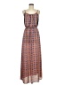 Soprano Plaid Orange Casual Dress Size M - photo 1