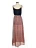 Soprano Plaid Orange Casual Dress Size M - photo 2