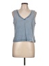 Assorted Brands 100% Cotton Gray Sleeveless Top Size L - photo 1