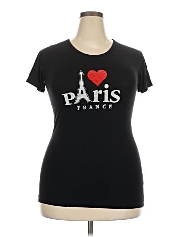Attitute Paris Short Sleeve T-Shirt (view 1)
