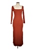 Old Navy Orange Brown Casual Dress Size M - photo 1