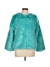 Assorted Brands Teal Faux Fur Jacket Size L - photo 1