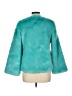 Assorted Brands Teal Faux Fur Jacket Size L - photo 2