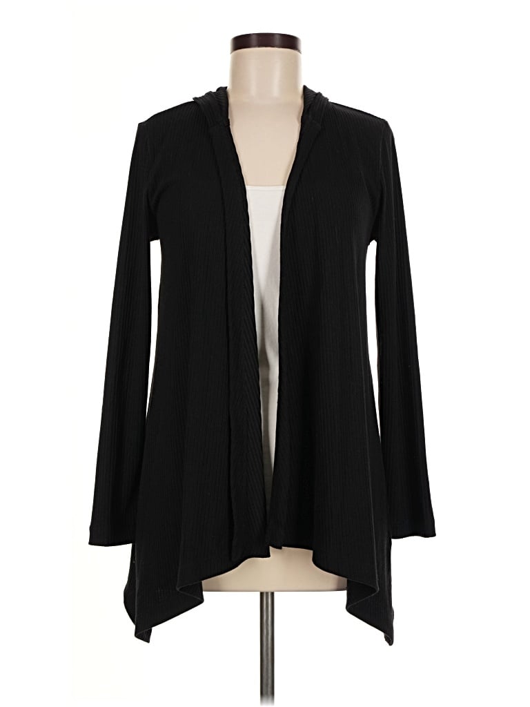 Pre-owned Bar Iii Cardigan Sweater In Black