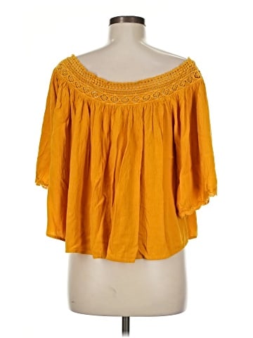 Anthropologie 3/4 Sleeve Blouse (view 2)