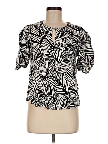 Christian Siriano New York Short Sleeve Blouse (view 1)