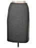 Le Suit 100% Polyester Solid Gray Casual Skirt Size 14 - photo 1