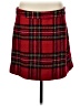 Mud Pie Plaid Red Casual Skirt Size M - photo 1