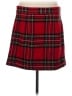Mud Pie Plaid Red Casual Skirt Size M - photo 2