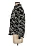 Rails 100% Silk Animal Print Black Long Sleeve Silk Top Size XS - photo 5